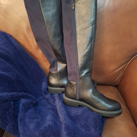 "Call It Spring" Women's Tall black flat boots-size 6 - Picture 5 of 8